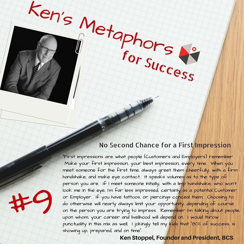 No Second Chance for a First Impression