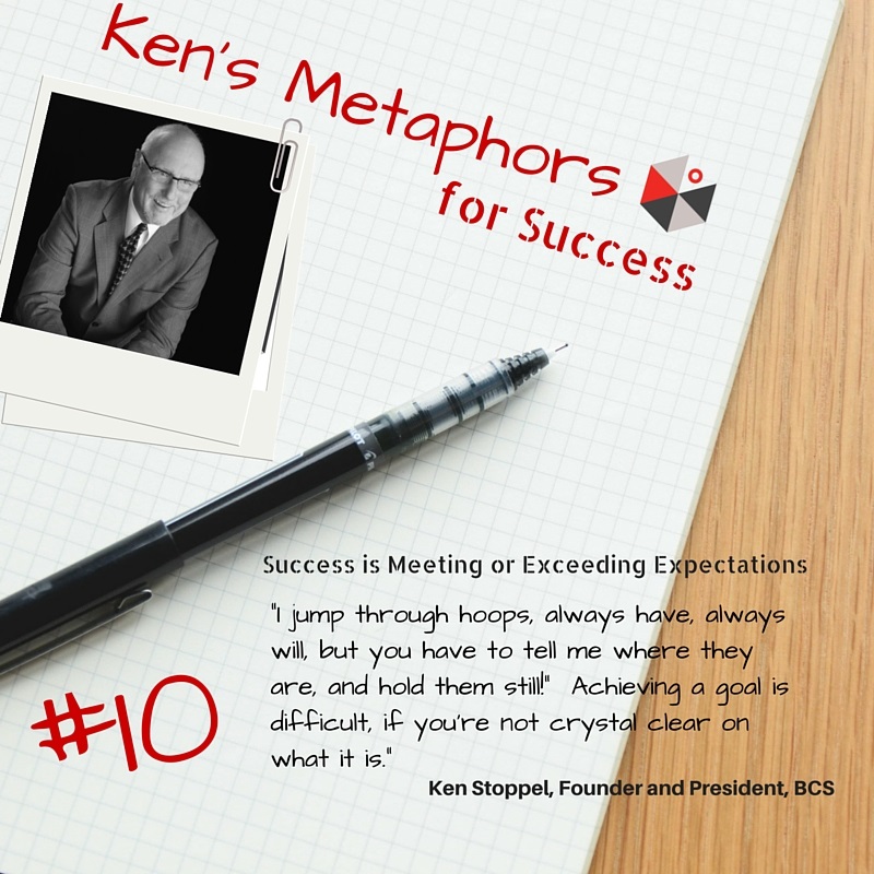Success is Meeting or Exceeding Expectations
